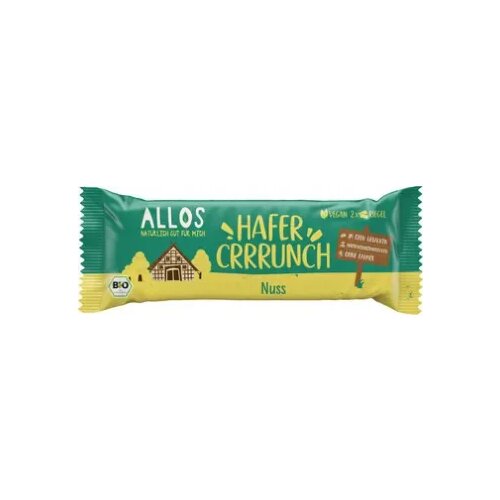 Allos Bio ovsena ploščica Crrrunch - oreščki Cene