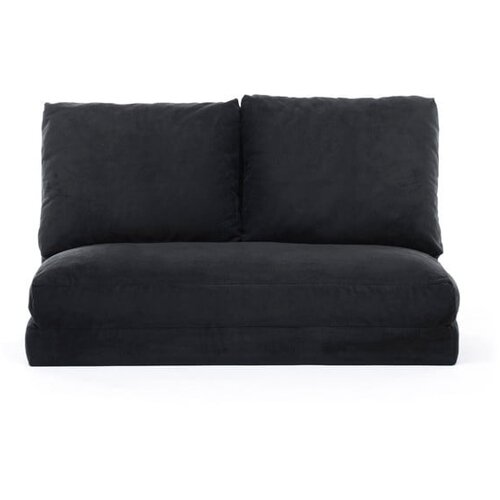 Artie Crna sklopiva sofa 120 cm Taida &amp;ndash; Slike