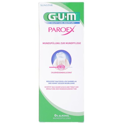GUM Paroex tečnost za ispiranje usta 300ml Slike