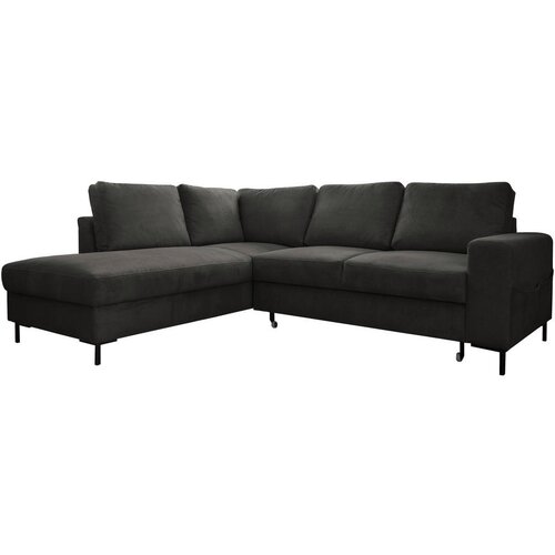 MID.YOU SEDEŽNA GARNITURA, rebrasti žamet siva Cene