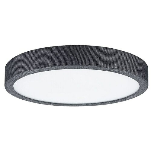 PAULMANN Okrugla ploča s LED svjetlom Cosara (15 W, &amp;Oslash; x V: 30 x 6,2 cm, Tamno siva, Neutralno bijelo) Slike