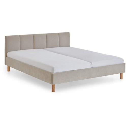 Meise M&amp;ouml;bel Bež tapecirani bračni krevet bez podnice 180x200 cm Joker &amp;ndash; Slike