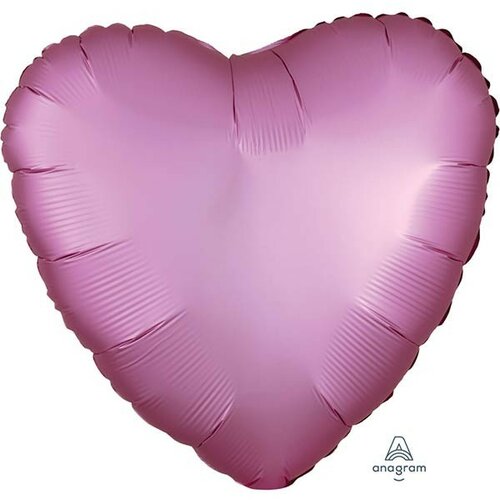 tamno roze srce - folija balon sa helijumom Slike