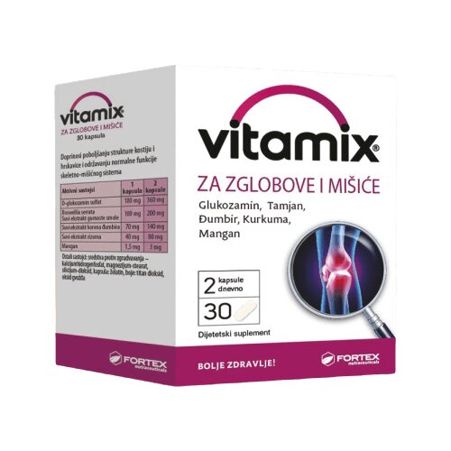 Natura Aucta Doo Vitamix za zglobove i mišiće, 30 kapsula Cene