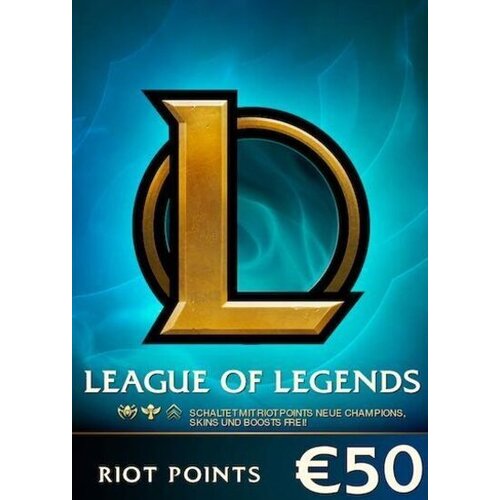 Riot Games League of Legends Gift Card 50€ - Riot Key EUROPE Server Only Cene