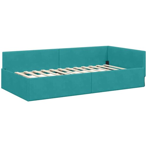  Kutni krevetni okvir s madracem Ostalo 2 pcs Zelena Bar&amp;scaron;un Slike