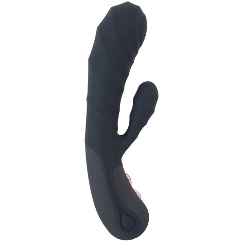 You2Toys - Oh! Rabbit vibrator s ručicom za klitoris (crni) Cijene
