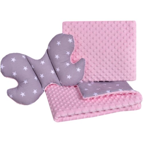 Medi Partners Set of a quilt with a pillow for a stroller Slike