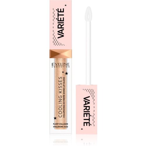 Eveline Cosmetics Variété Cooling Kisses vlažilni sijaj za ustnice s hladilnim učinkom odtenek 01 Ice Mint 6,8 ml Cene