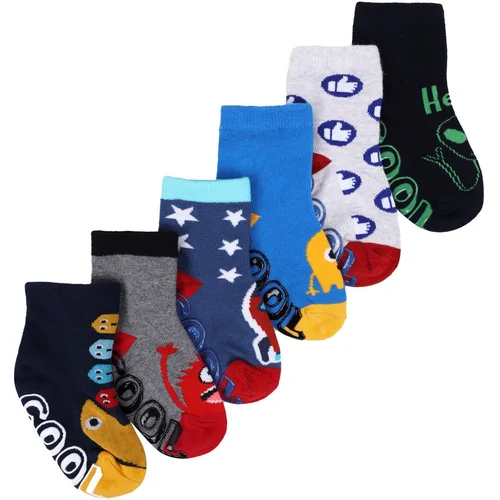 Yoclub Kids's Boys' Socks ABS 6-Pack SKA-0003C-AA0A-002