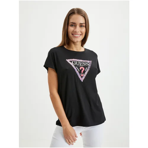 Guess Black Women's T-Shirt - Women