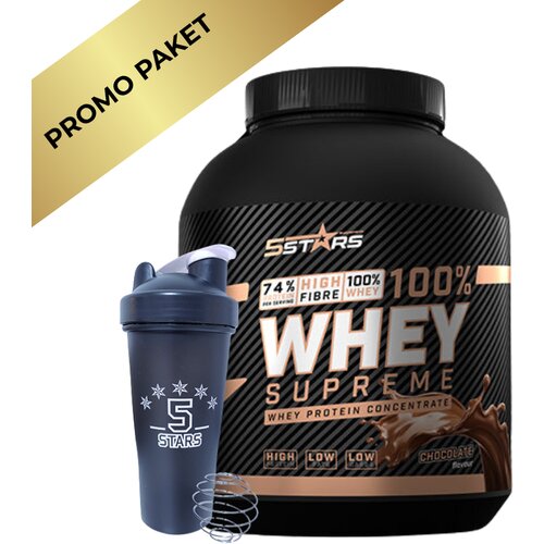 5 STARS 5Stars Whey 3kg + Šejker – Proteinski Paket za Mišićni Rast i Oporavak Cene