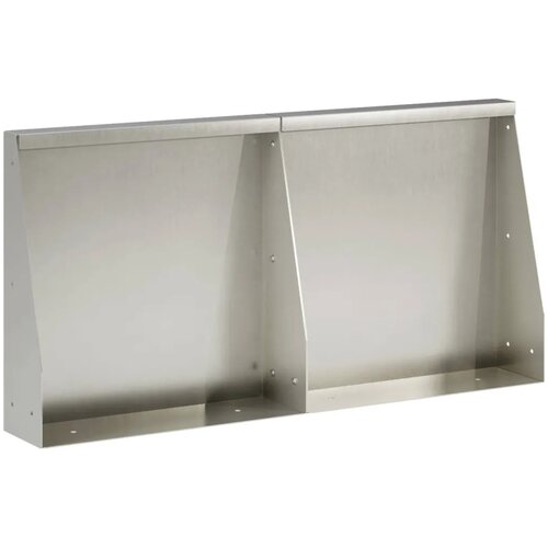  Zid za zadržavanje 2 kom. 40 x 12 x 50 cm Nehrđajući čelik - Nehrđajući čelik 40 x 12 x 50 cm 2 x Ravno Cijene