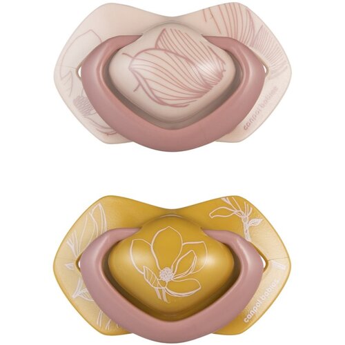 Canpol Light Touch Gold duda 6-18m Pink 2 kom Slike