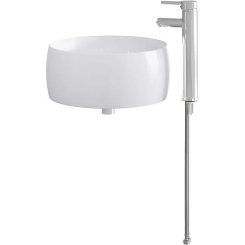  Umivaonik za kupaonicu Krom 38,5 x 38,5 x 16 cm Metal Slike