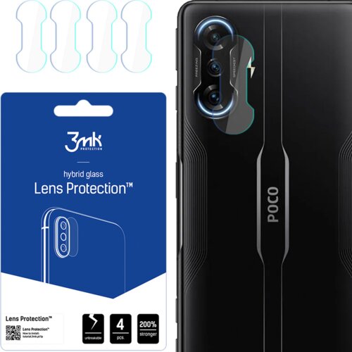 3mk ZA&amp;Scaron;ČITA ZA LEČE ZA XIAOMI POCO F3 GT 5G KALJENO STEKLO ZA&amp;Scaron;ČITA, (22001426) Slike