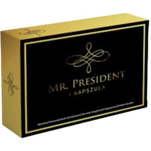Drugo Mr. President - prehransko dopolnilo v kapsulah za moške (4 kosi)