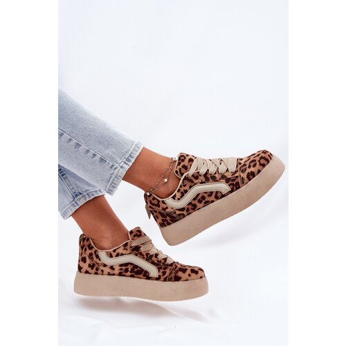 Boto Womens Platform Sneakers Panther Tellnira Slike
