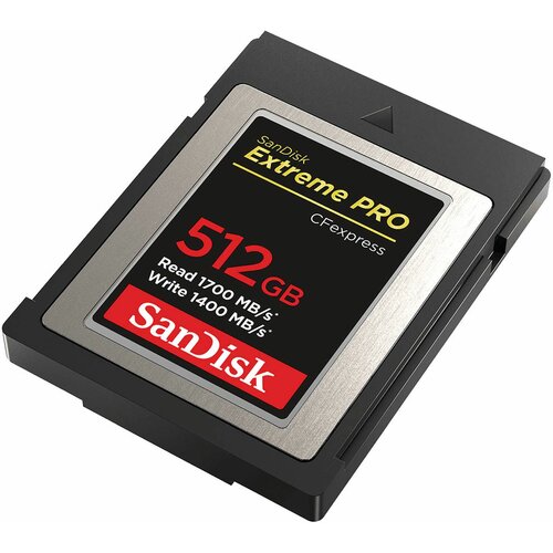San Disk sd 512GB cfexpress extreme pro 1700/1400MB/s Slike