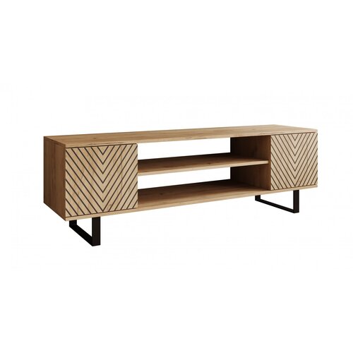 ADRK TV ormari Lorello u dekoru hrasta 155 cm - HRAST CRAFT-HRAST Slike