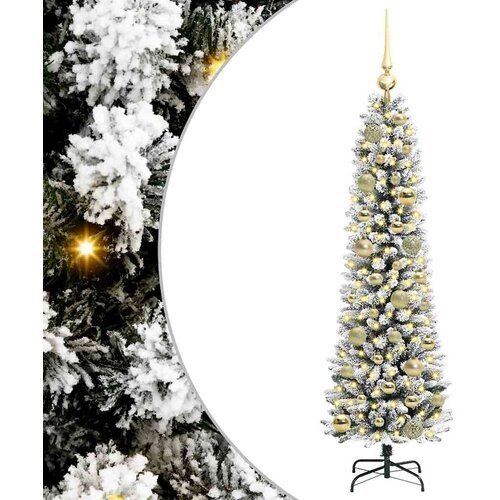  Umjetno božićno drvce Bijela 120 cm PVC i Metal i Plastika Slike