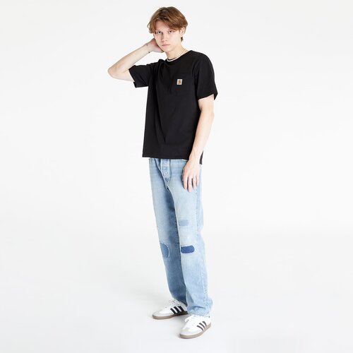 Carhartt WIP Pocket Short Sleeve T-Shirt UNISEX Black Cene