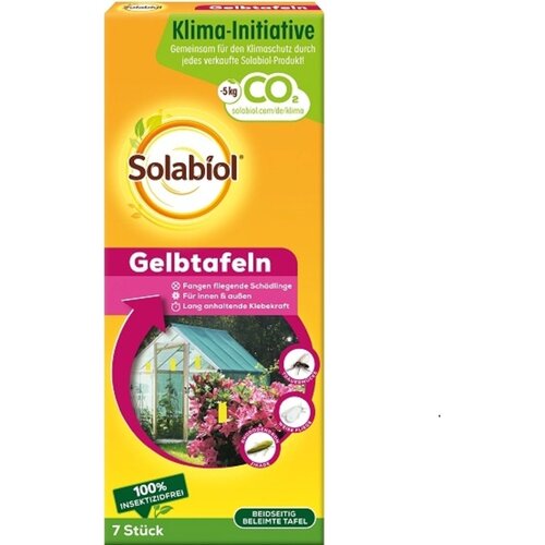 Solabiol Rumene lepljive pasti v obliki plo&amp;scaron;č - 7 k. Slike