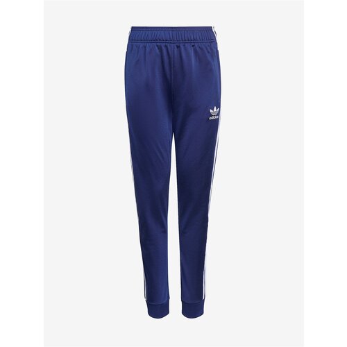 Adidas Dark Blue Girls&amp;#039; Sweatpants Originals SST Track Pants - unisex Slike