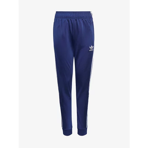 Adidas Dark Blue Girls' Sweatpants Originals SST Track Pants - unisex