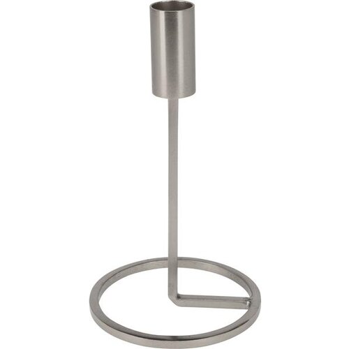  SVIJEĆNJAK 19CM SREBRNI Cijene