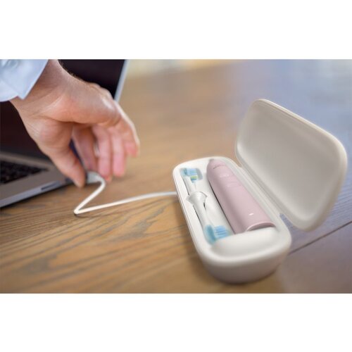 Philips Sonicare 9000 DiamondClean HX9911/29 sonična električna zobna &amp;scaron;četka s polnilnim kozarcem Pink 1 kos Slike