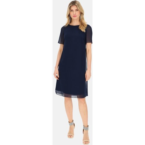 Potis & Verso Woman's Dress Datura_1 Navy Blue Cene