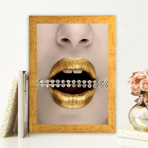 Wallity AC778491775 multicolor decorative framed mdf painting Cene