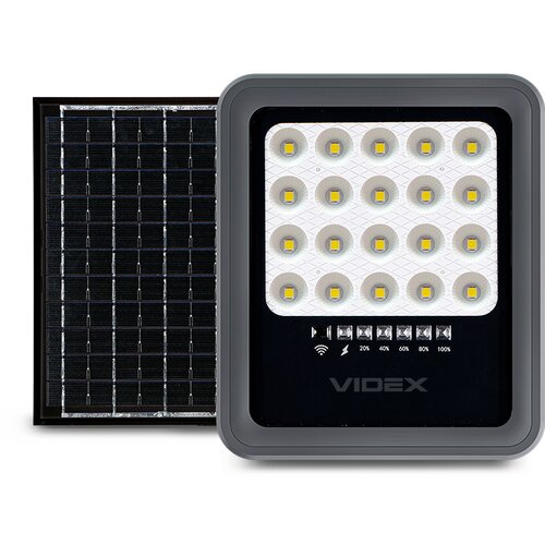 VIDEX Solarni komplet reflektor 6W 500lm 5000K + solarni panel + IR daljinski upravljalnik Cene
