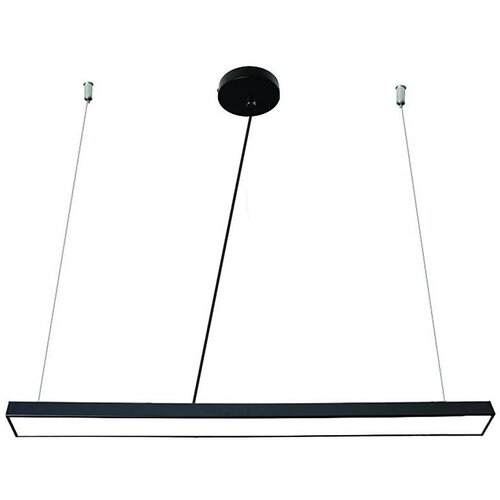  LED luster na sajli LED/32W/230V 4000K, prečnik 120 cm, crne boje Cene