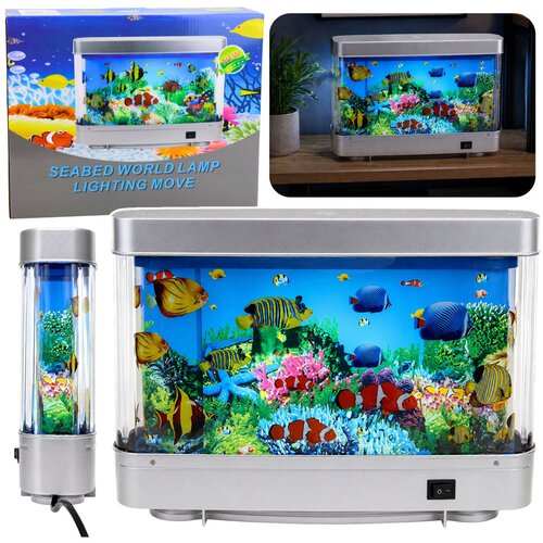  Artificial Decorative Aquarium LED Night Light 3D Fish Moving Colorful Cijene