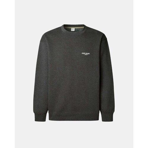 PepeJeans Puloverji PM5800031 TERRY CREW Siva Slike