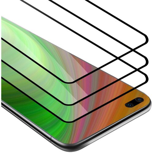  huawei P40 - zaščitna folija v transparentno s čarno - 3-pack kaljeno steklo za zaščito zaslona s trdoto 9H in 3D dotikom, (20548232) Cene