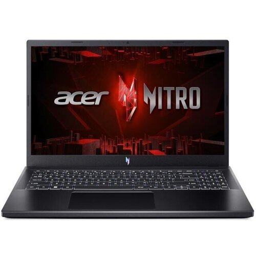Acer Laptop Nitro ANV15-51-58VZ 15.6", FHD IPS, i5-13420H, 24GB, 512GB SSD, RTX 2050 4GB, Bez OS-a, Obsidian Black, (NH.QNDEX.00A/24) Cene