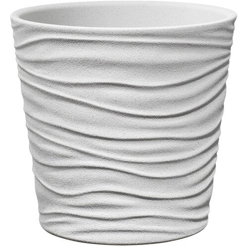 Soendgen okrugla tegla za biljke Sonora (Vanjska dimenzija (ø x V): 7 x 6 cm, Bijele boje, Keramika, Mat) Cijene