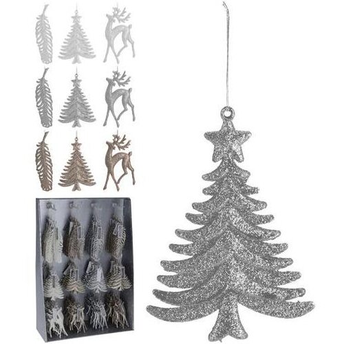 Dekoracija ZA BOR 14CM BIJELA Slike