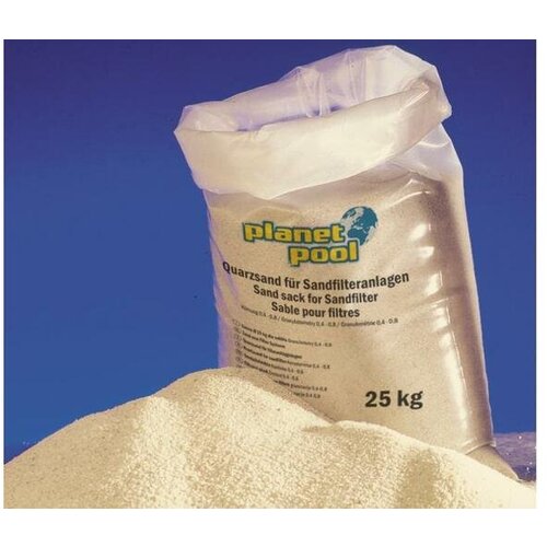 PLANET POOL pesek filtrirni gr. 0,4 - 0,8 25 kg qw 5591 Cene