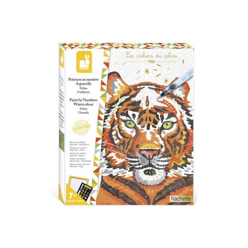 Janod Kreativni set bojenje po brojevima Tigar Cene
