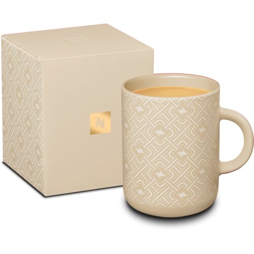 Nespresso Celebration Coffee Mug Parchment Slike
