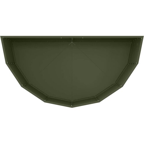  Sadilica Maslinasto zelena 120 x 60 x 50 cm Čelik Slike