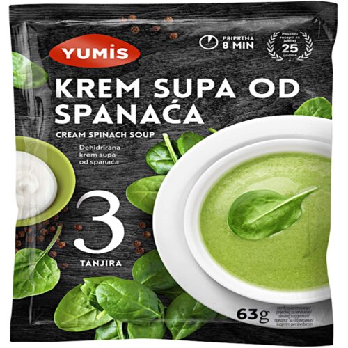 Yumis krem supa od spanaća 63g kesica Cene