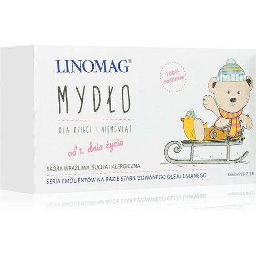 Linomag Soap for children and babies trdo milo za otroke od rojstva 100 g Slike