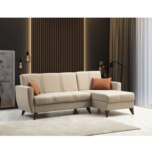 Atelier Del Sofa Kutna garnitura, Zaden - Beige Slike