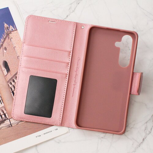  Maska za Samsung S24 Plus/ S926B na preklop Hanman Mill roze Cene