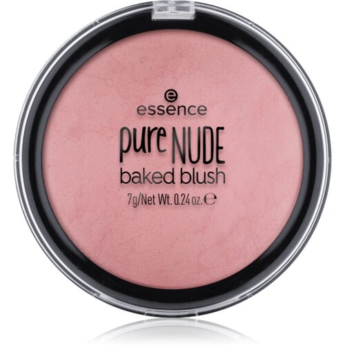 Essence pure NUDE baked pudrasto rdečilo odtenek 02 - Pink Flush 7 g Slike